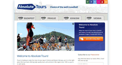 Desktop Screenshot of absolutetours.com